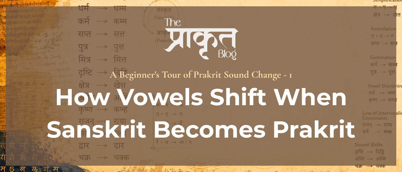 Prakrit grammar and phonology